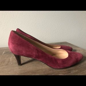 Cole Haan suede pumps